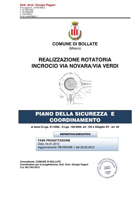 PSC-relazione - Comune di Bollate