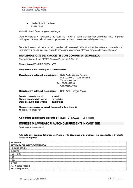 PSC-relazione - Comune di Bollate