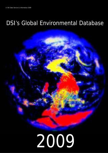 DSI's Global Environmental Database - DSI Data Service & Information