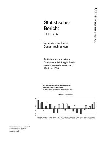 Statistischer Bericht - Amt für Statistik Berlin-Brandenburg