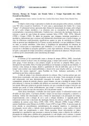 1 Estresse, Doença do Tempo: um Estudo Sobre o Tempo ... - Anpad