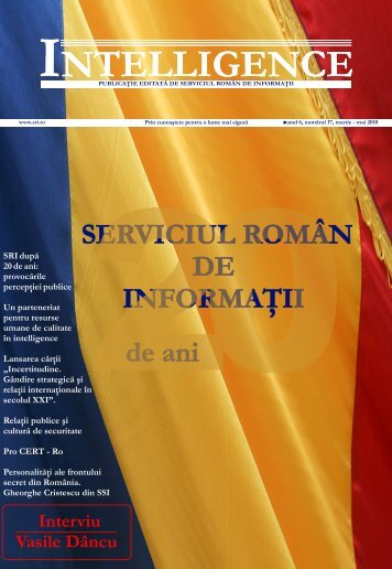 numărul 17, martie 2010 - Serviciul Român de Informaţii