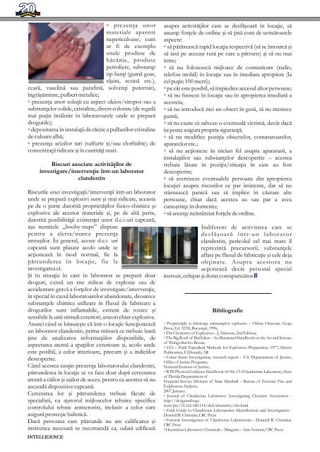 numărul 17, martie 2010 - Serviciul Român de Informaţii