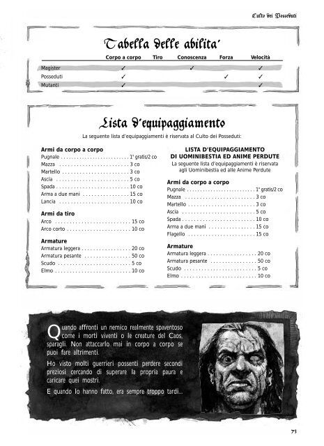 Regolamento Mordheim - MARAMPA!