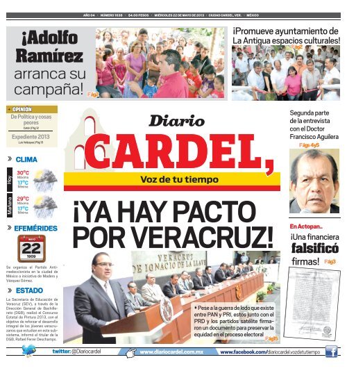 ¡YA HAY PACTO POR VERACRUZ!