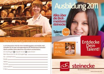 Ausbildung 2011 - Steinecke