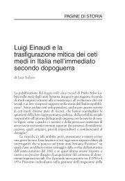 Luigi Einaudi e la trasfigurazione mitica dei ceti ... - Edizioni Studium