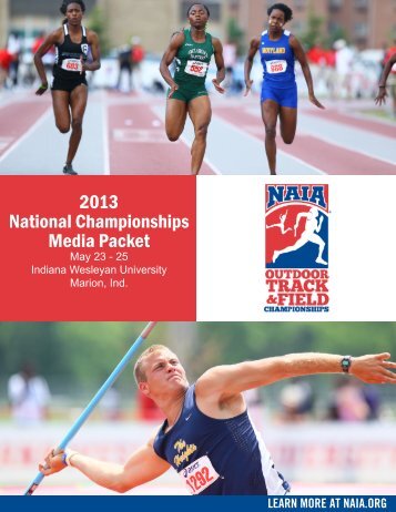 2013 National Championships Media Packet