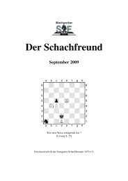 Der Schachfreund - Stuttgarter Schachfreunde 1879 e.V.