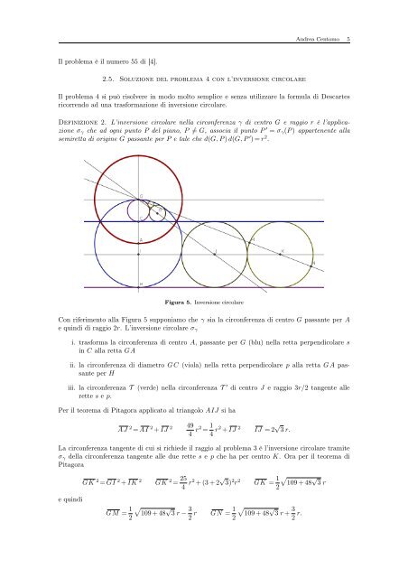 Un ventaglio di problemi giapponesi per il liceo scientifico - Mathesis