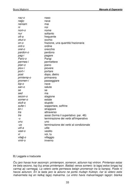 Manuale di Esperanto (pdf) - Federazione Esperantista Italiana