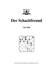 Der Schachfreund - Stuttgarter Schachfreunde 1879 e.V.