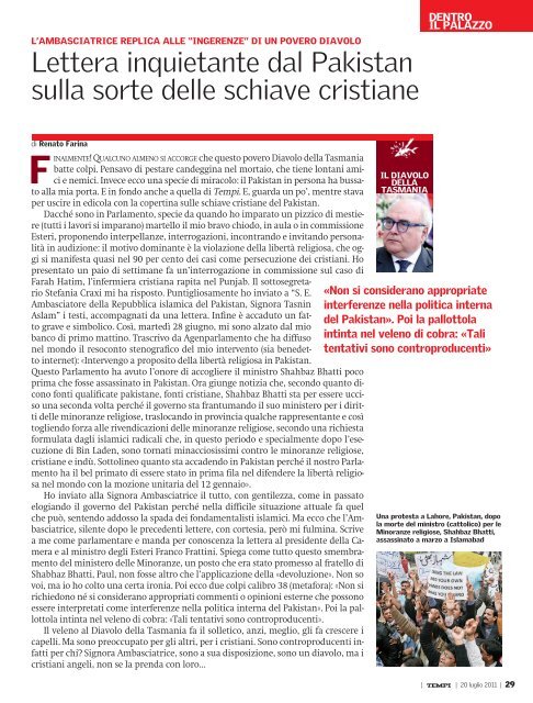 Scarica il PDF - Settimanale Tempi