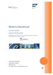 Schulungsplan Coresuite_Designer - Straton IT-Consulting AG