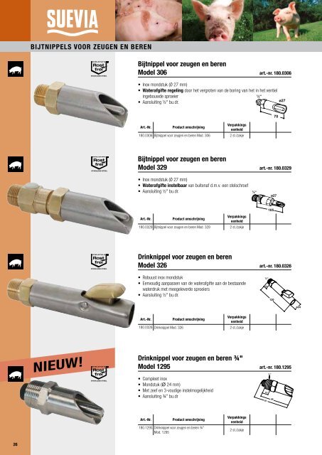 Catalogus 2012 varkens - SUEVIA HAIGES GmbH