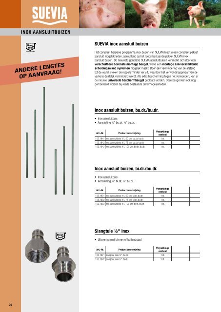 Catalogus 2012 varkens - SUEVIA HAIGES GmbH