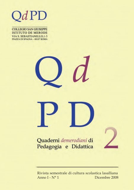 qdpd n 2.pdf - Collegio San Giuseppe - Istituto De Merode