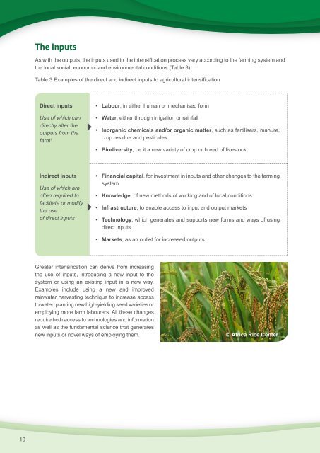 Sustainable Intensification: - Workspace - Imperial College London