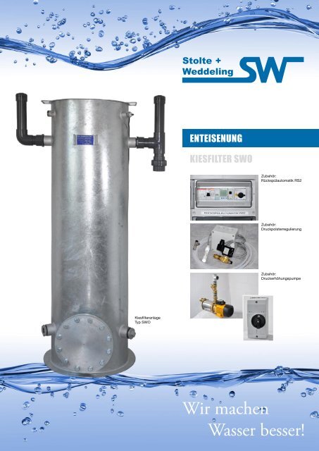 Datenblatt Kiesfilter-SWO - Stolte + Weddeling GmbH