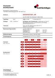 Flachstahl Breitflachstahl - Stahl Gerlafingen