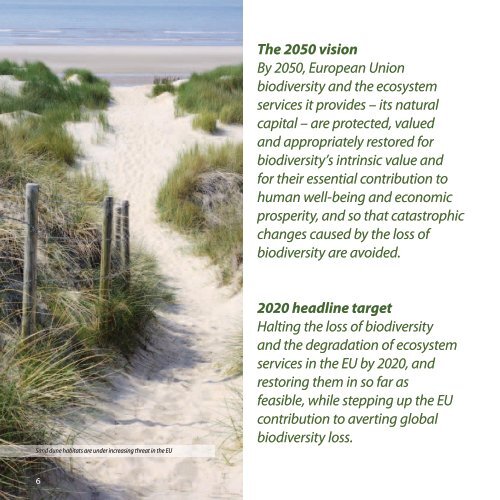 The eu Biodiversity Strategy to 2020