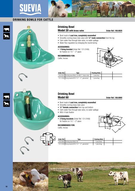 Catalogue 2012 Cattle S h e e p goatS - SUEVIA HAIGES GmbH