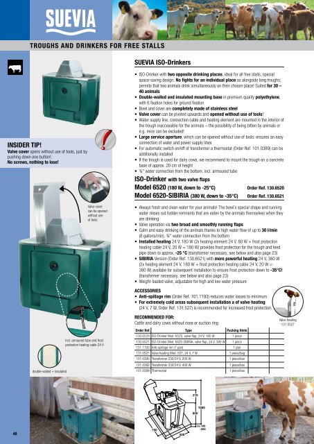 Catalogue 2012 Cattle S h e e p goatS - SUEVIA HAIGES GmbH