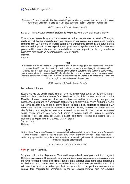 Registro missive n. 16 - Istituto Lombardo Accademia di Scienze e ...