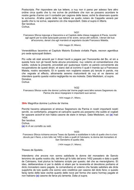 Registro missive n. 16 - Istituto Lombardo Accademia di Scienze e ...