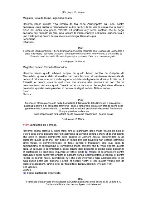 Registro missive n. 16 - Istituto Lombardo Accademia di Scienze e ...