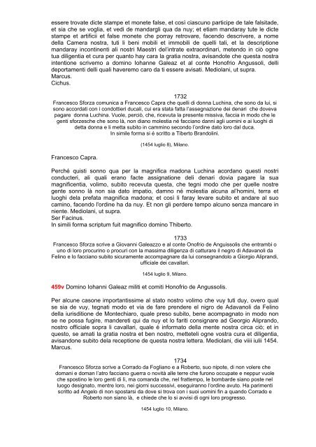 Registro missive n. 16 - Istituto Lombardo Accademia di Scienze e ...