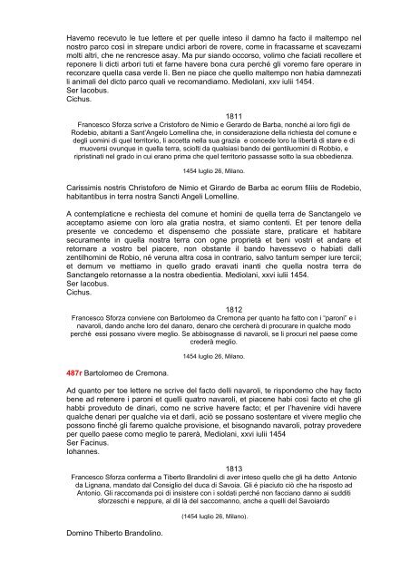 Registro missive n. 16 - Istituto Lombardo Accademia di Scienze e ...