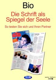 Die Schrift als Spiegel der Seele - Peter Lauster