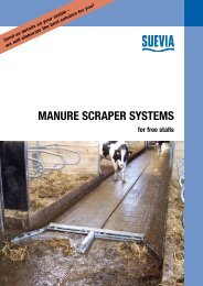 Manure Scraper SySteMS - SUEVIA HAIGES GmbH
