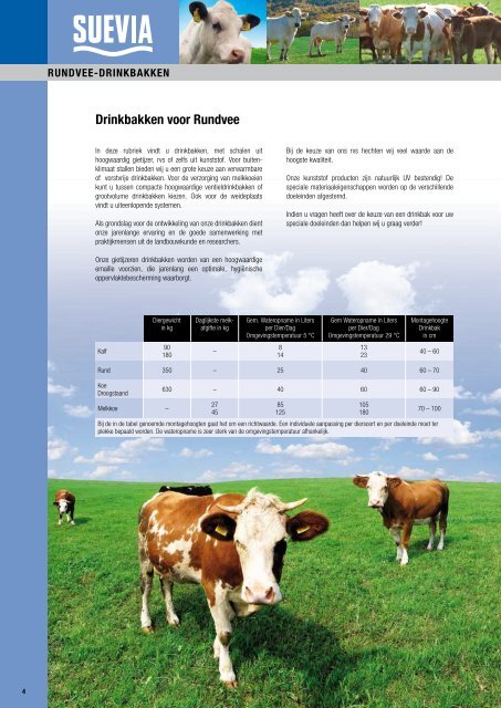 catalogus 2012 Rundvee schapen g e i t e n - SUEVIA HAIGES GmbH