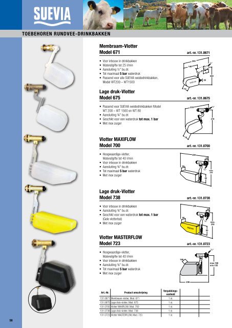 catalogus 2012 Rundvee schapen g e i t e n - SUEVIA HAIGES GmbH