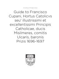 Guide to Francisco Cupani, Hortus Catolicvs seu' illustrissimi et ...