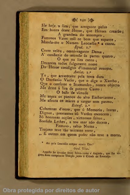 Poemas, - que ao illustrissimo senhor Manoel Paes de Aragão ...