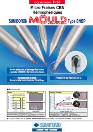 afficher la doc technique - sumitomo electric hardmetal