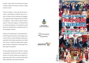 i mille colori di tavagnacco i mille colori di tavagnacco - Comune di ...