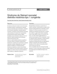 DISTROFIA MIOTÓNICA-congénito - Sociedad Uruguaya de Pediatria