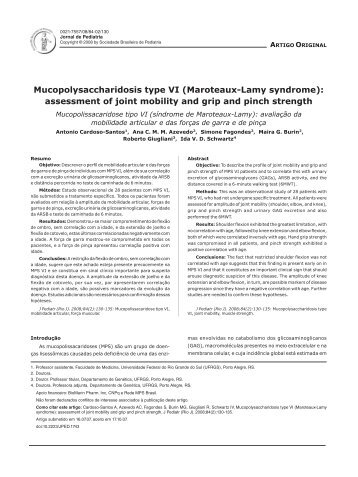 Mucopolissacaridose tipo VI (síndrome de Maroteaux-Lamy)
