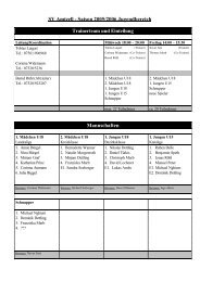 SV Amtzell - Saison 2005/2006 Jugendbereich Trainerteam und ...