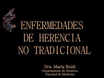 Dra. María Boidi - Facultad de Medicina