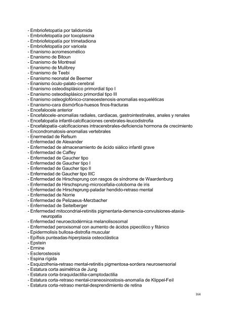 catálogo de síndromes polimalformativos - Agència de Salut Pública ...