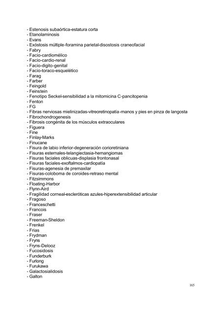 catálogo de síndromes polimalformativos - Agència de Salut Pública ...