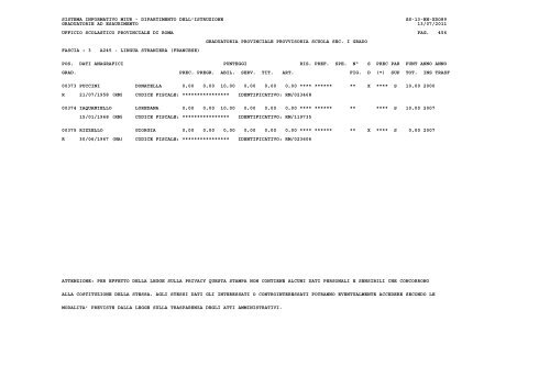 sistema informativo miur - Ufficio X – Ambito Territoriale Provinciale ...