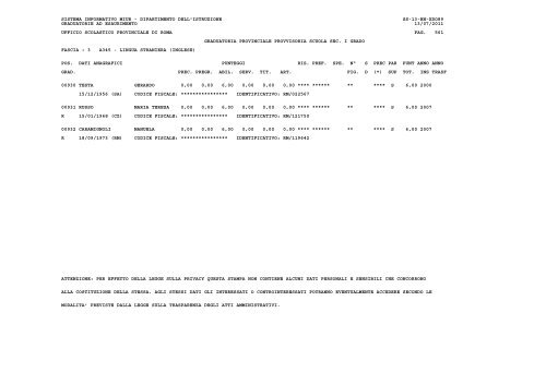 sistema informativo miur - Ufficio X – Ambito Territoriale Provinciale ...