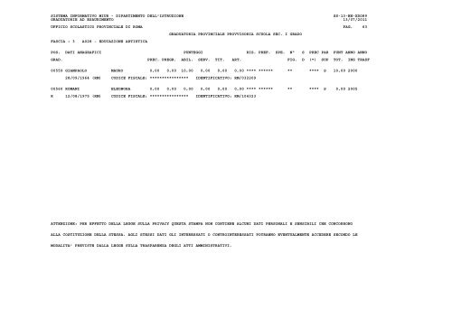 sistema informativo miur - Ufficio X – Ambito Territoriale Provinciale ...