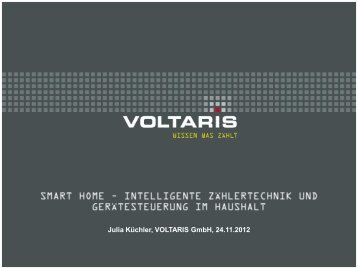 Julia Küchler, VOLTARIS GmbH, 24.11.2012